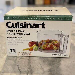 New never used— Cuisinart 11-cup Premier Work Bowl MODEL DLC-11RBN
